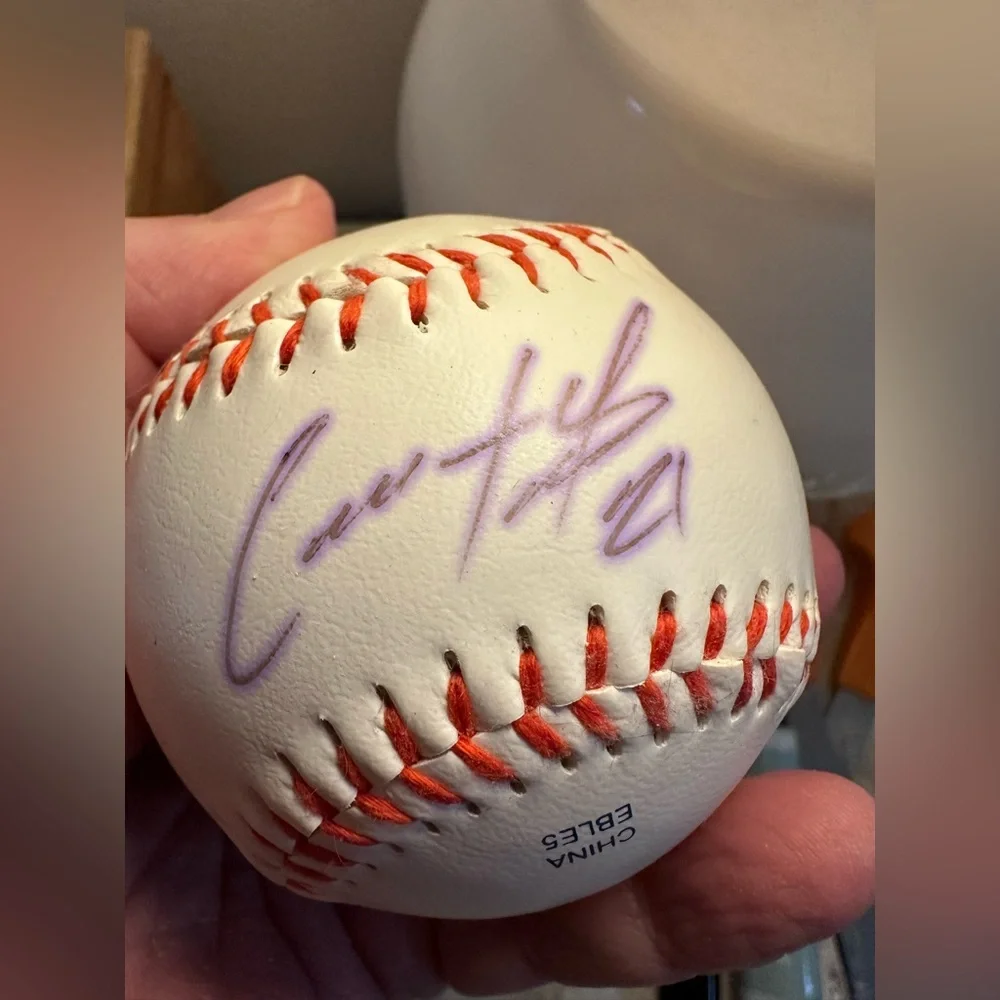 MYSTERY AUTOGRAPHED Baseball please read below 👇 one ball